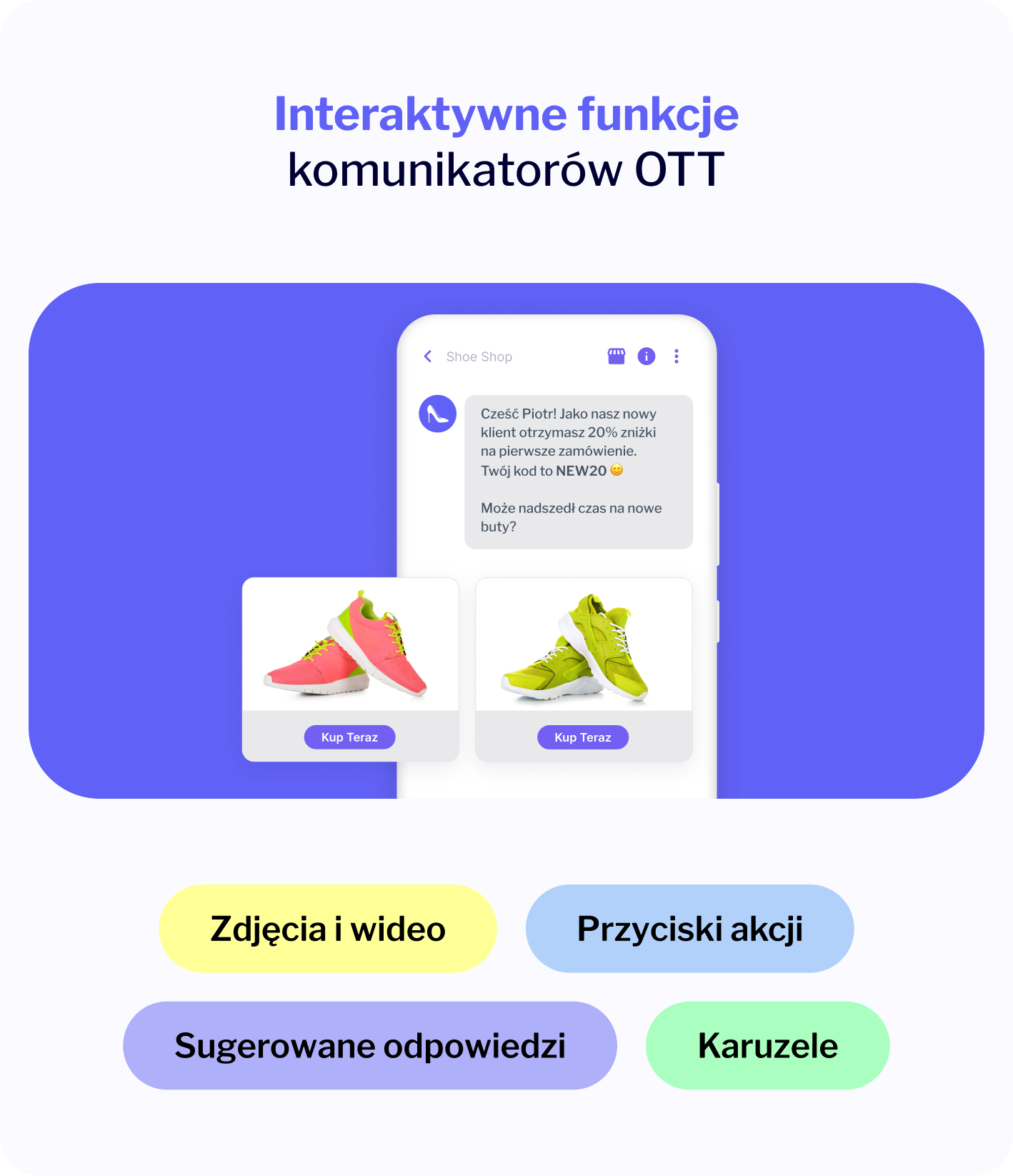 interaktywność komunikatorów ott