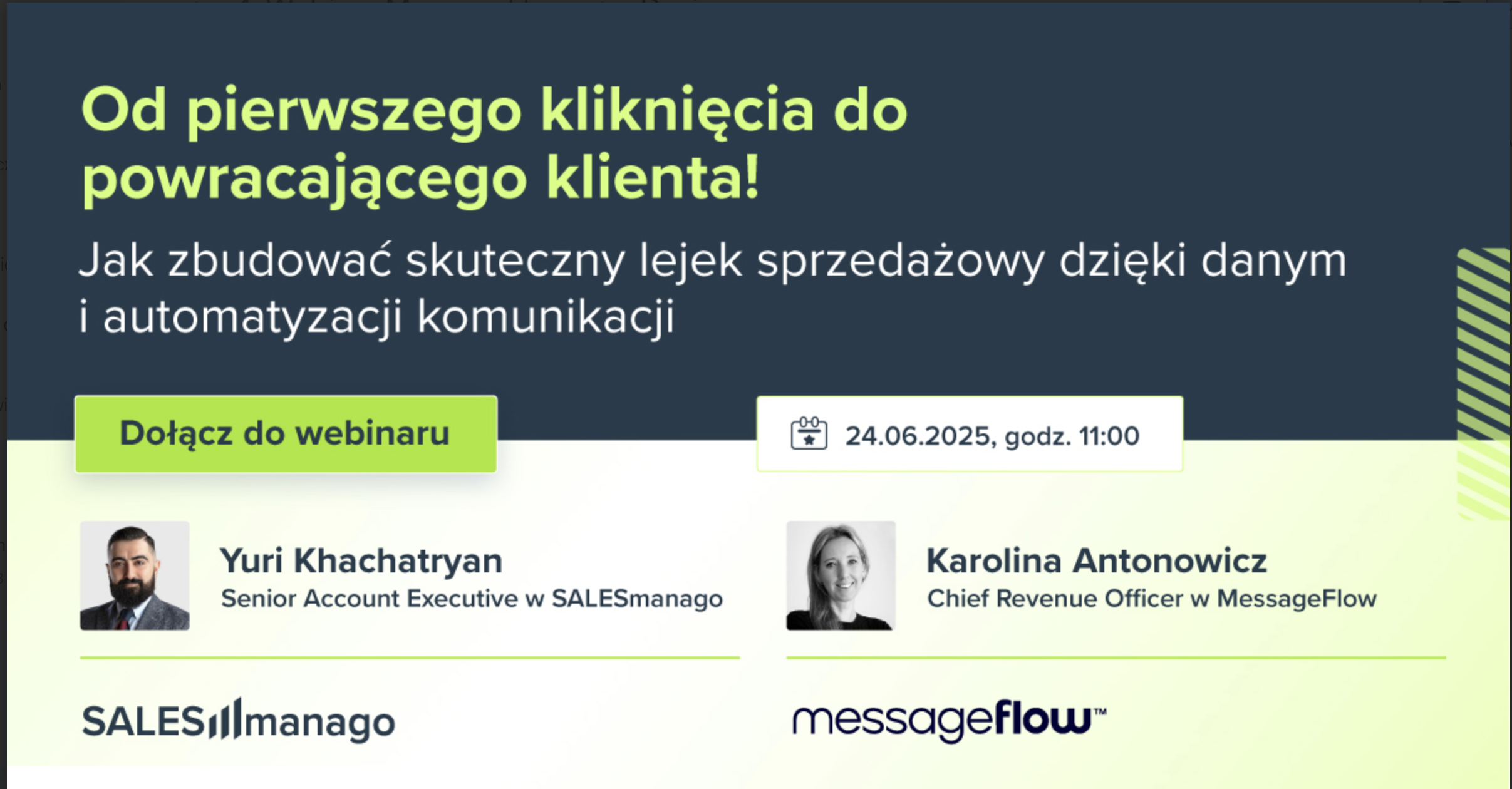 webinar o skutecznym lejku sprzedażowym i komunikacji cross channel