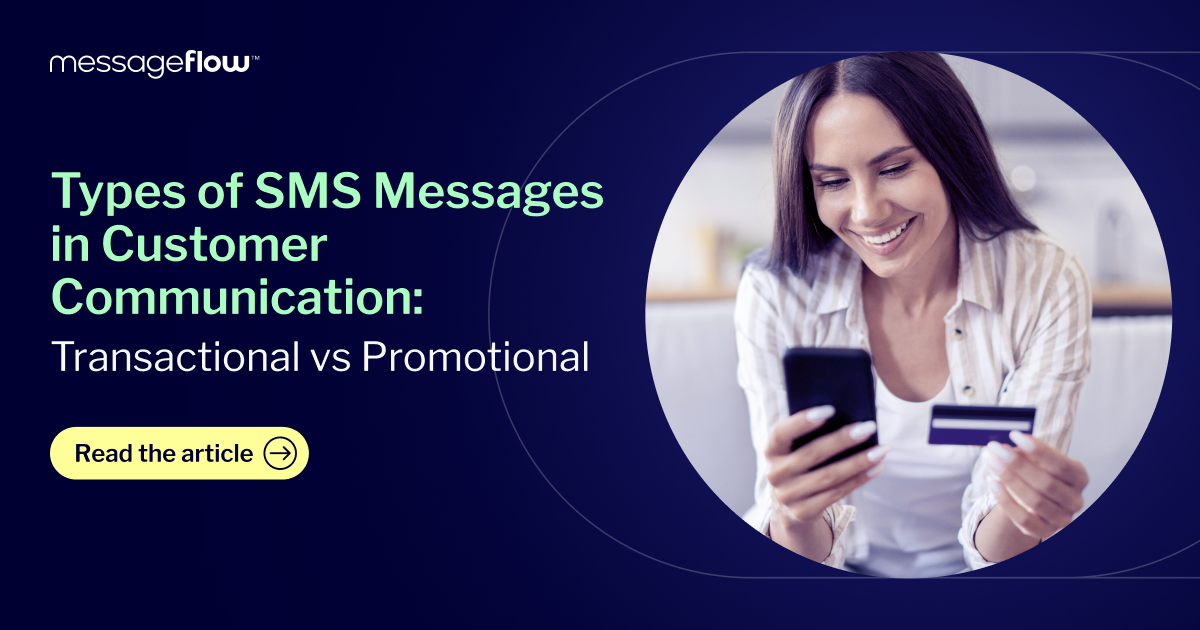 Types of SMS Messages: Informational, Transactional, and Promotional