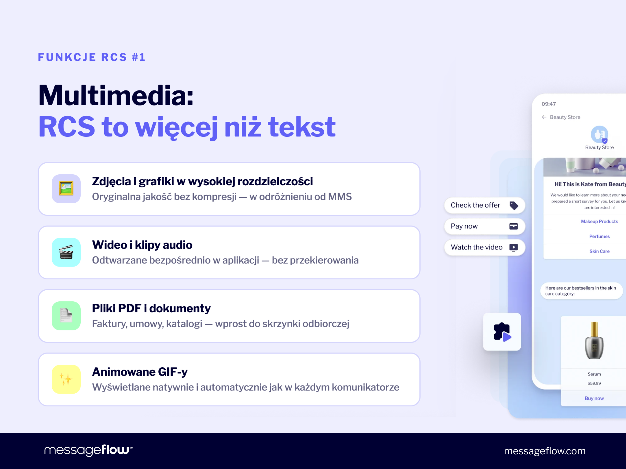 Funkcje RCS: multimedia