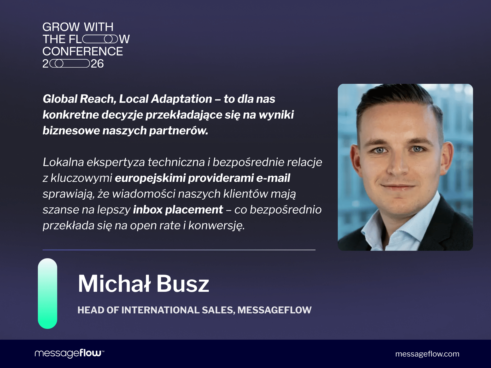 Co glokalność oznacza w praktyce? Odpowiada Michał Busz z MessageFlow