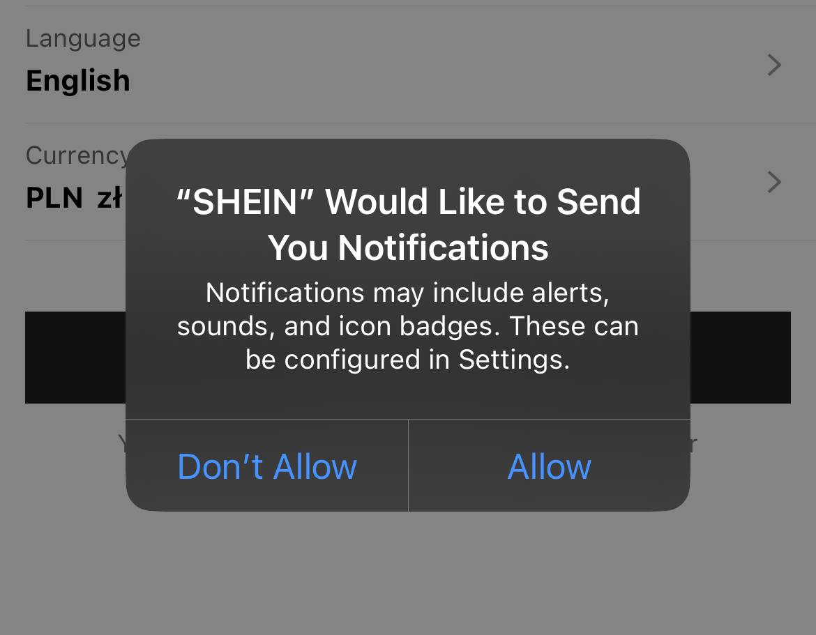 system push opt-in prompt ios