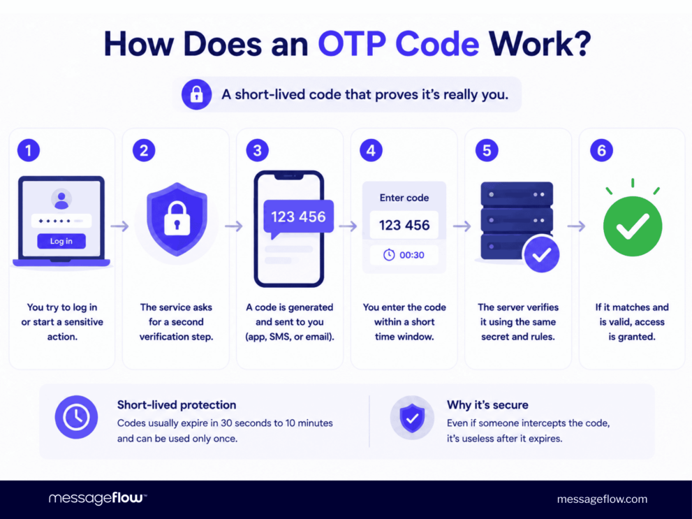 What Is an OTP Code? How One-Time Passwords Work
