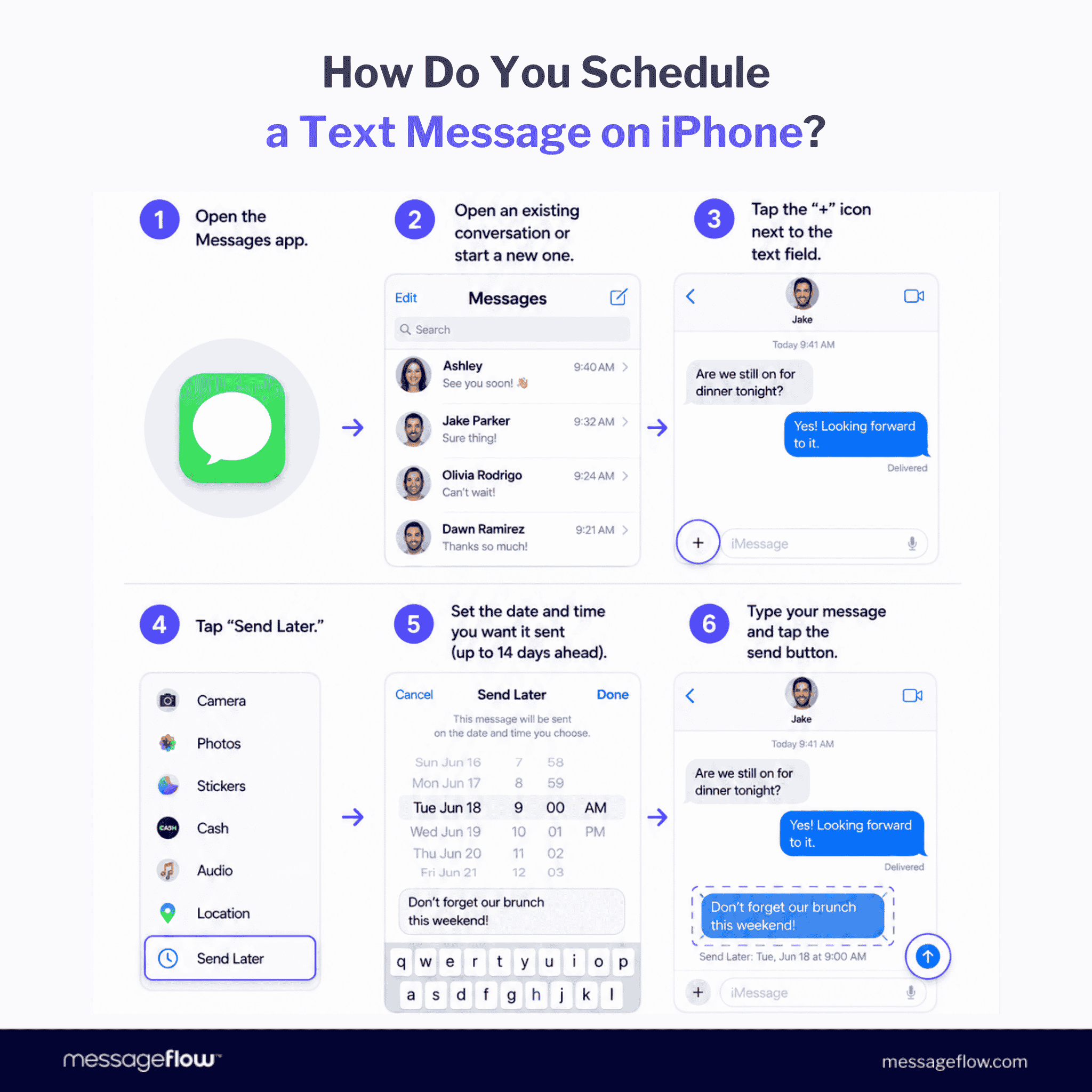 How to Schedule a Text Message on iPhone, Step by Step