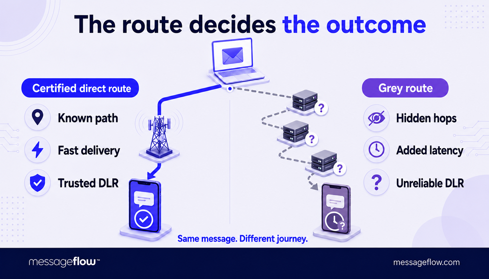 sms deliverability routing