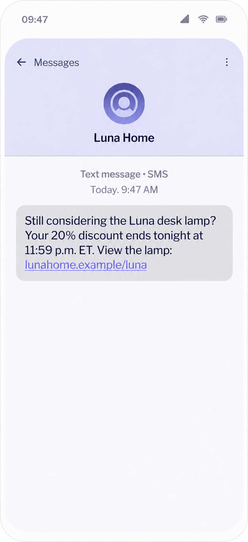 Black Friday SMS marketing